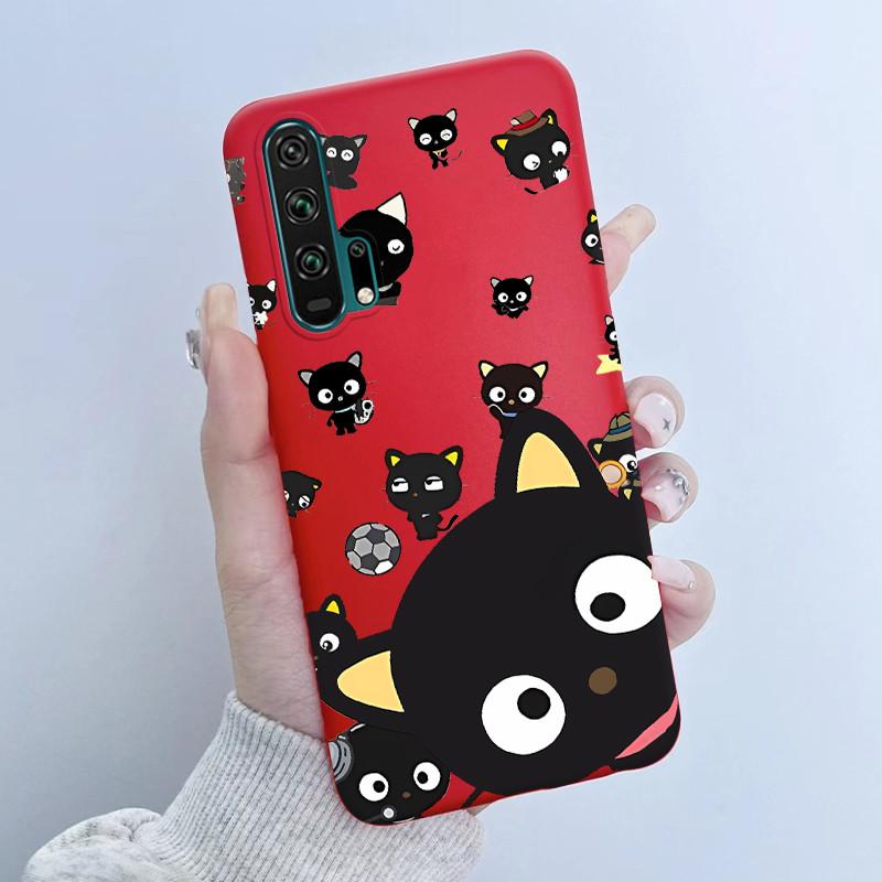 Чехол для Honor 20 Pro Honor20 Pro Задняя сторона Мягкий ТПУ Силиконовый Чехол Милый Мультяшный Панда Чехол для Телефона Для Huawei Honor 20 Pro Coque Funda