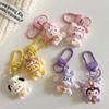 Sanrio Cartoon Keychain: Cute Girly Schoolbag Charm & Bestie Gift