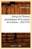 Книга Abrege De l'Histoire Genealogique De La Maison De Lorraine (Ed.1743)