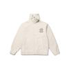 New MLB Velvet Jackets Unisex White 31JPF3111-50B