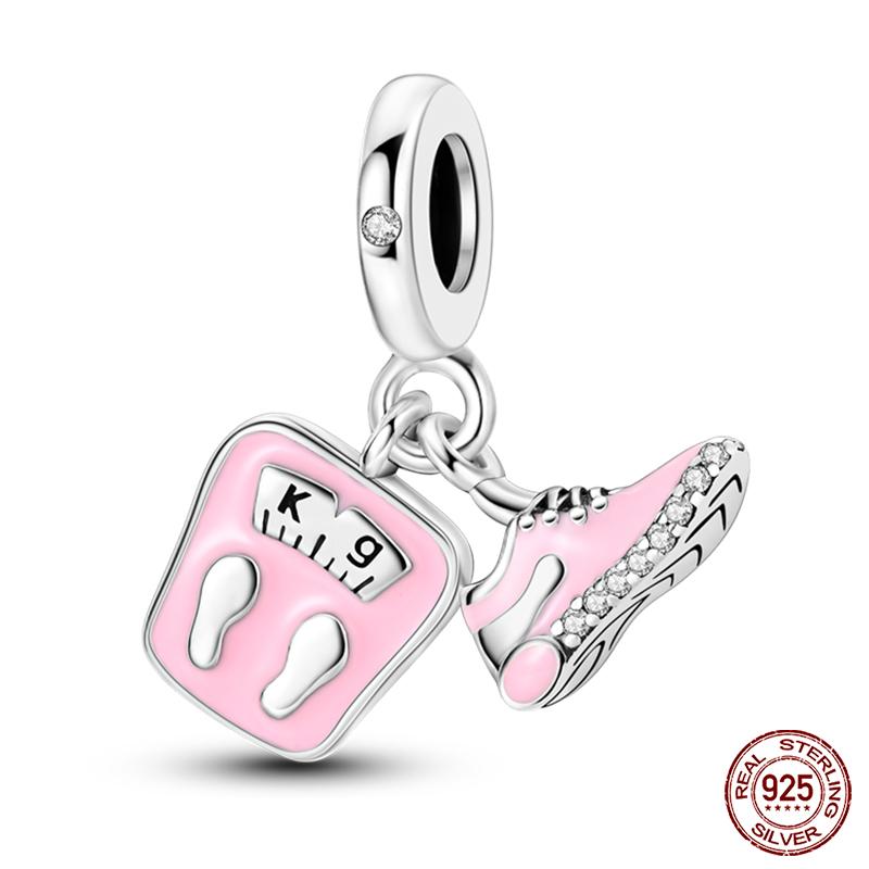 Светящиеся лампочки-шармы подходят для оригинального браслета Qikaola, разноцветные шары, домик-трамвай, бусины, сделай сам, ювелирные изделия, подарок