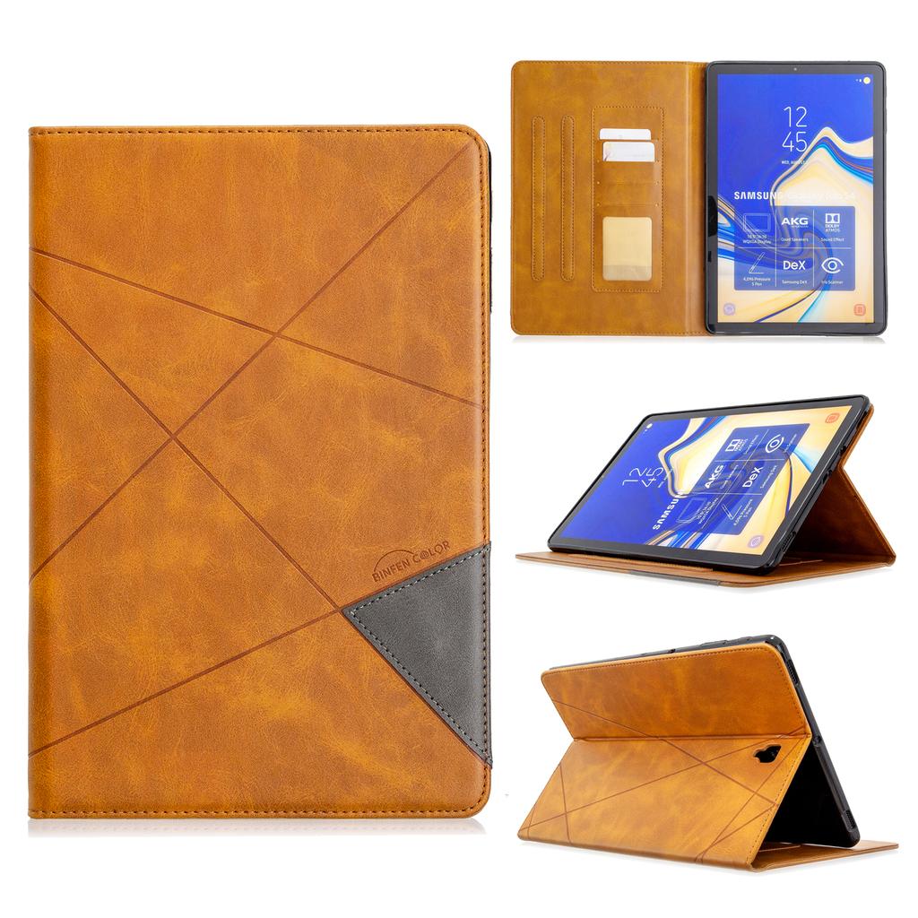 Чехол для Samsung Galaxy Tab S4 10.5 дюймов (2018) (SM-T830 T835 T837) Чехол-книжка Business Premium из искусственной кожи с несколькими углами обзора и карманом для карт
