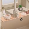 Мягкий коврик для смесителя гибкий дренажный сушильный коврик уловитель воды защита столешницы в ванной