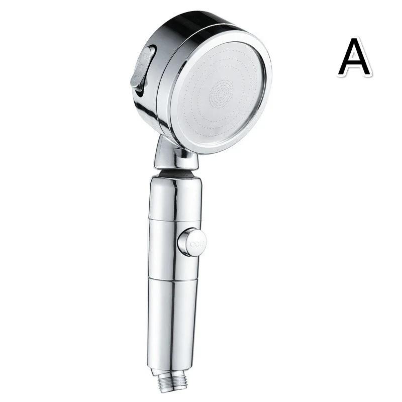 Ручная душевая головка высокого давления из ABS-пластика с 3-скоростным распылением Гаджеты для душа в ванной