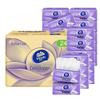 Vinda 3D Косметическая салфетка: Упаковка из 24 хлопковых мягких, прочных бытовых салфеток для лица и туалета, код S, по 90 листов каждая