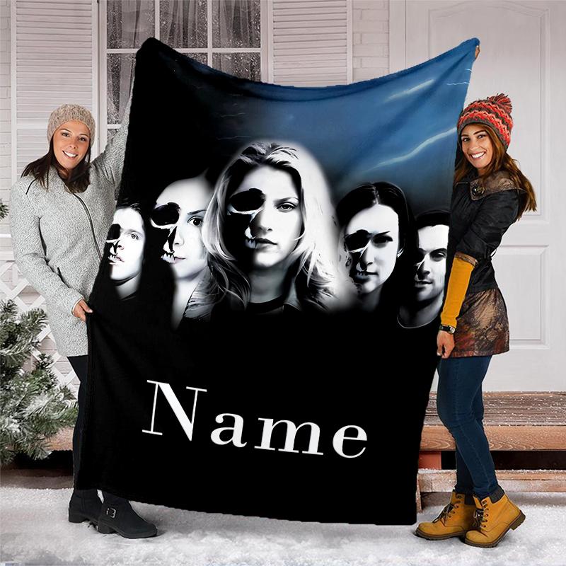 Personalized Custom Name Blanket - Final Destination Print Design,Blanket for Sofa,Bed,Travel,Camping - Soft and Warm, Great Gift