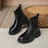 New Arrival 2025 Thick-Soled Chelsea Boots, Fashionable Boots for Women, Knee-High Boots for Ladies