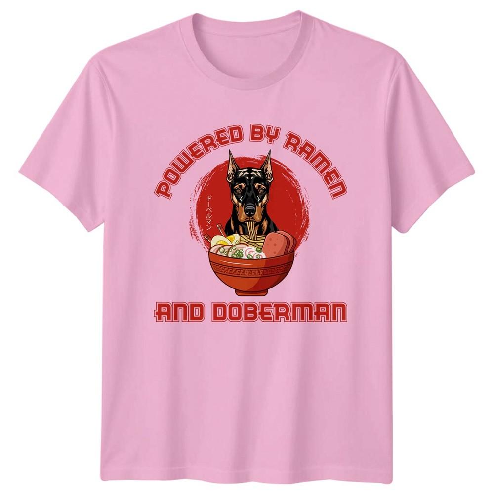 Powered By RaUnisex And DoberUnisex TShirt DoberUnisex Pinscher Dog Owner