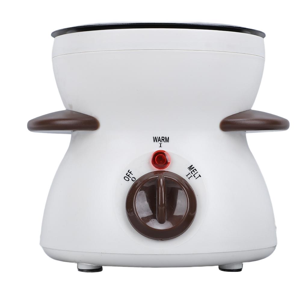 Электрический мини-фондюшник с 10 вилками для макания, шоколадный фондюшник, маленькая кастрюля для плавления шоколада