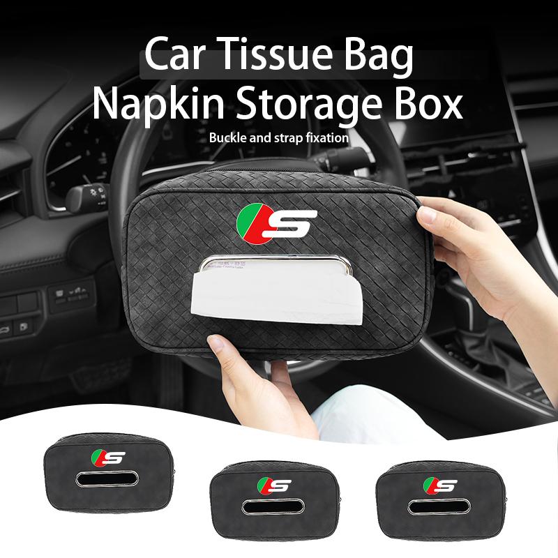 For Jaguar Car Tissue Box Holder Center Console Armrest Napkin Box XF XJ XE XK S-Type F-Type X-Type F-Pace I-Pace E-Pace SS21