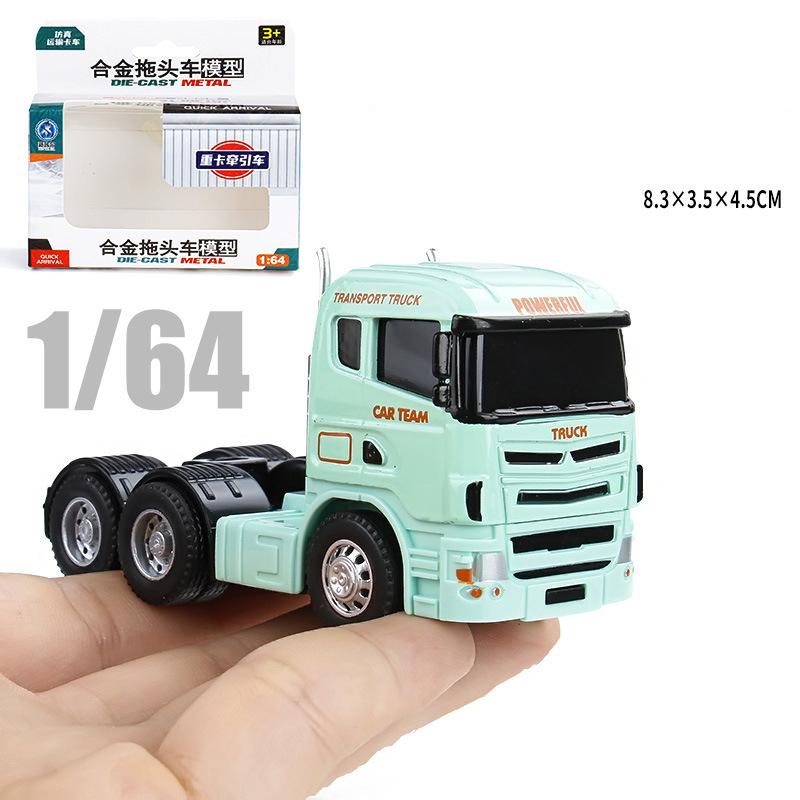 1:64 Контейнеровоз Scania Американский Контейнеровоз Металлическая Литая Модель Машины Mini GT Модели Транспортных Средств Миниатюрные Машинки День Рождения