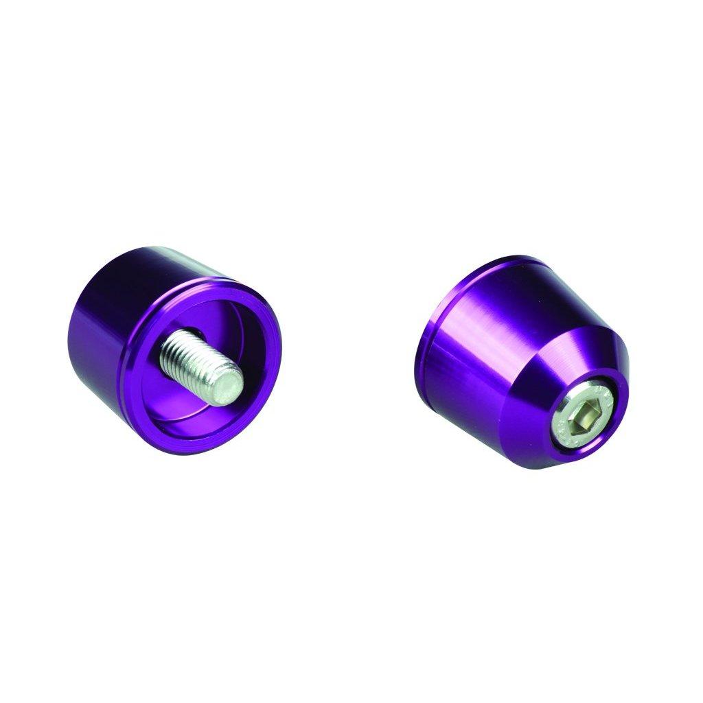 POSH FAITH Kawasaki M8 Solid Motorcycle Bar End Caps Blueberry 2pcs 031178-05-10 for ZRX1200 DAEG Z900RS Ninja 400
