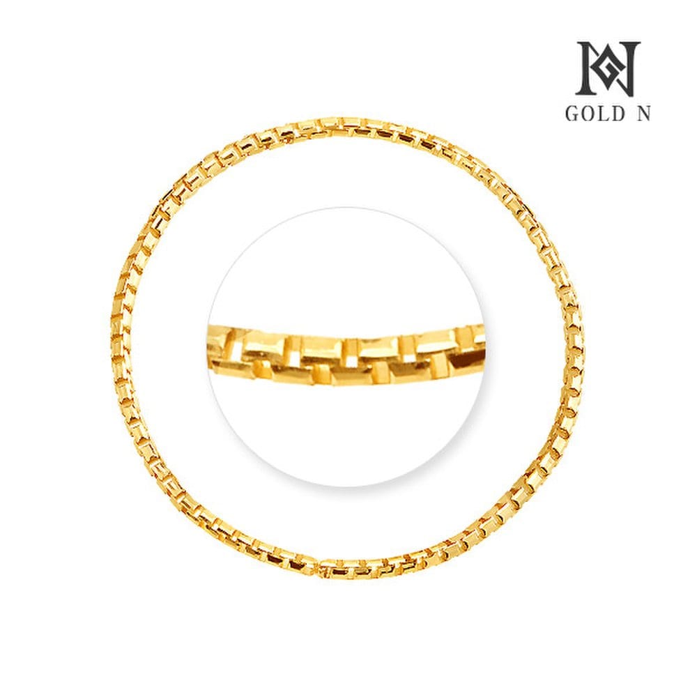 Кольцо-цепь Goldgoldn 14K Mute