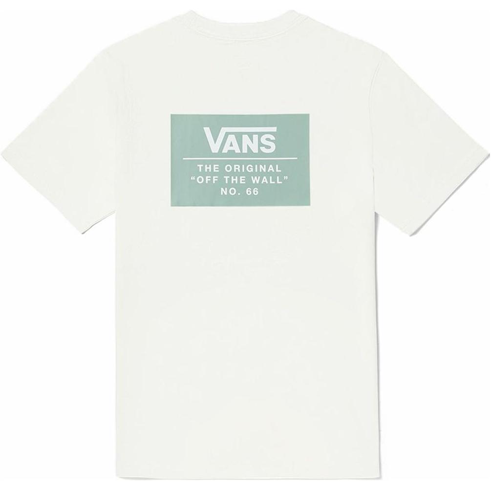 Vans Удобная футболка с круглым вырезом и коротким рукавом, детские топы, цвет не совсем белый VN000G33FS8/VN000G33N4N