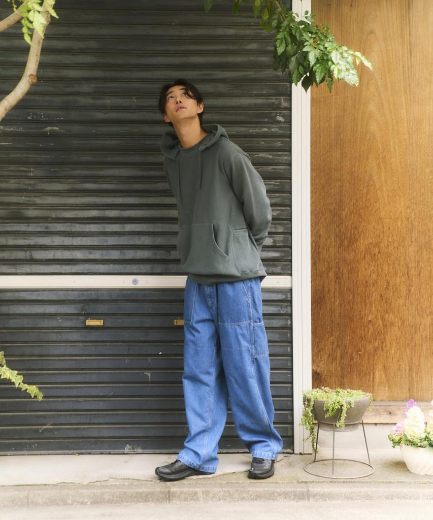 Snow Peak Джинсы TAKIBI Длинные и легкие средней плотности PA-25AU008, Брюки, Мужские Женские, Синие,