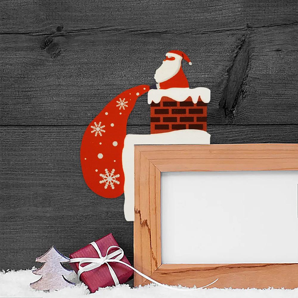 Новый рождественский декор для дверных топперов, HD-топпер, украшения для угловых знаков верхней дверной рамы, настенные поделки для украшения рождественской вечеринки