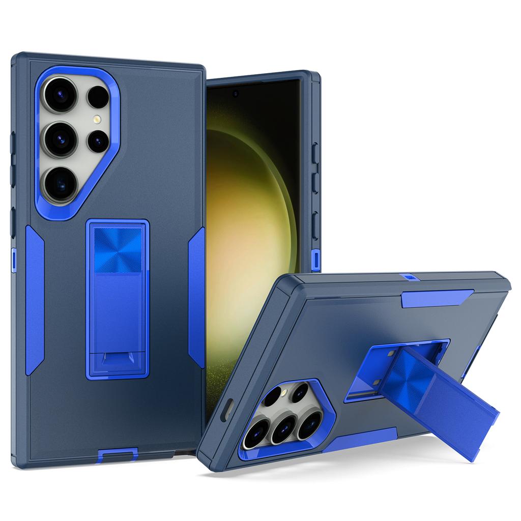 For Samsung Galaxy S24 Ultra Shockproof Case Kickstand TPU+PC Phone Cover