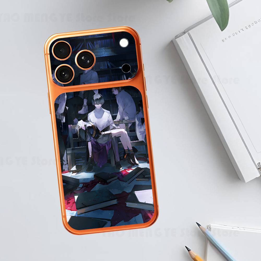 MILGRAM H-Haruka Yuno Для iPhone 17 Pro ProMax Задняя Защитная Декоративная Наклейка Задняя Крышка