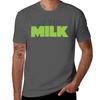 Up The Milk Tee Базовая футболка Легкая охлаждающая футболка с коротким рукавом