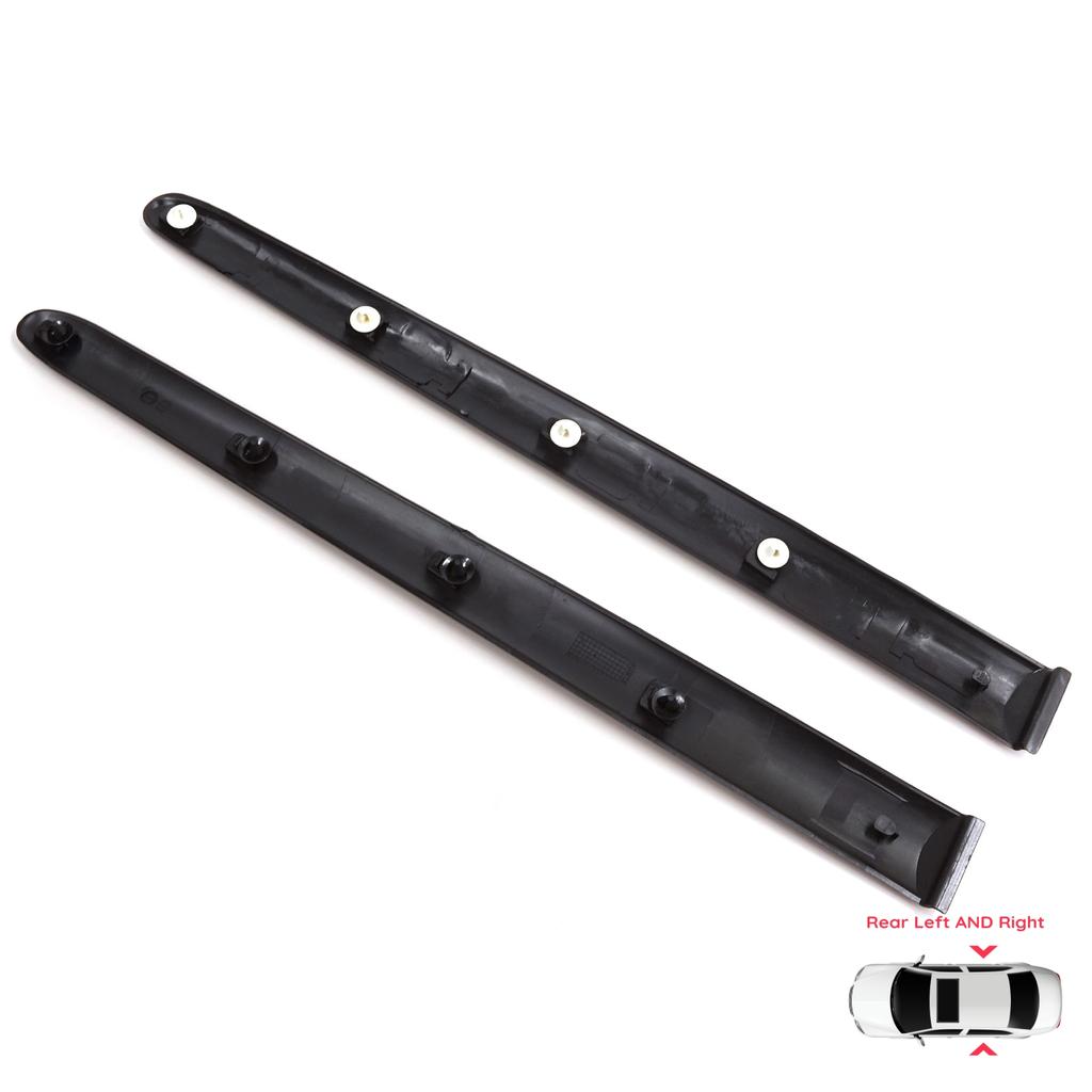 BSP1219 Молдинг панели задней левой правой боковой двери для Peugeot 206 206+ 1998-2013 4/5 дверей 8546E6 8546E7