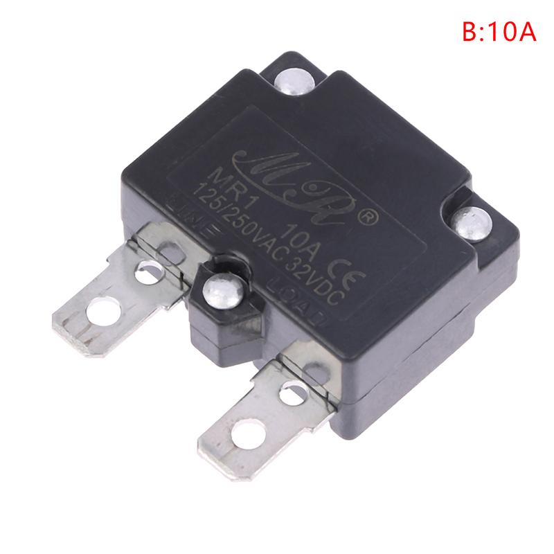 7A 10A 15A Автоматический сброс реле предохранитель тепловой выключатель автоматический выключатель защита от перегрузки по току детские аксессуары для электромобилей