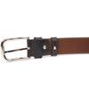 Красивый мужской кожаный ремень GRANDE PELLE Leather Belt 21460 Коричневый