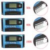 750W(12V) / 1500 Вт(24V) USB-контроллер солнечной зарядки, двойной ЖК-дисплей, автоматическое зарядное устройство для панели солнечных батарей, регулятор с нагрузкой