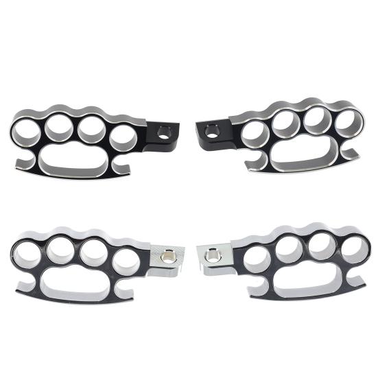 2 шт. Подножки для коленей, прочные алюминиевые мотоциклетные подножки-педали, совместимые с fxcw