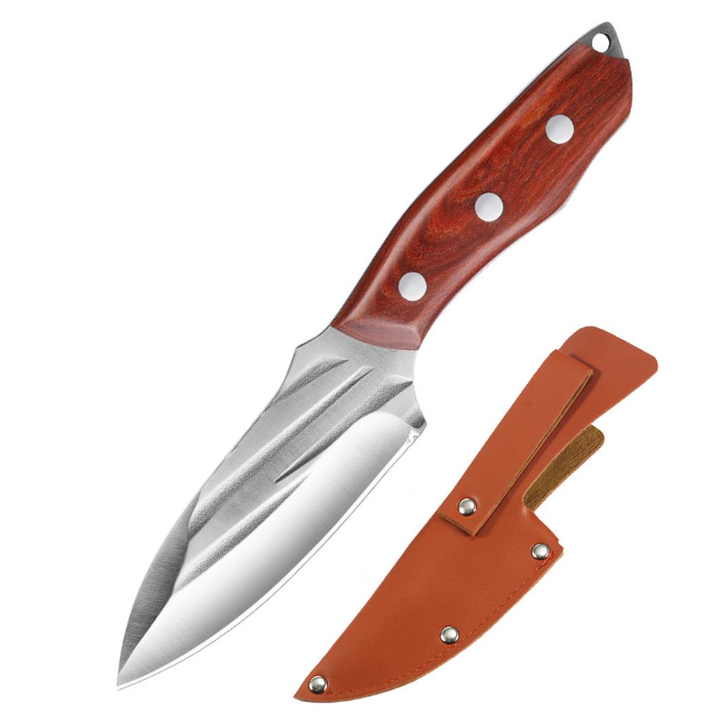 Кованый обвалочный нож из нержавеющей стали, бытовой многоцелевой нож для нарезки, нож для убоя рыбы