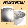 Football Cake Pan Aluminum Alloy Bakeware Tool Tin Baking for Birthday