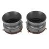 1 Pair NAB Hub Adapters Aluminum Alloy 1 4 10 Inch Opener Universal Loading Device with Lock for Reel To Reel Tape