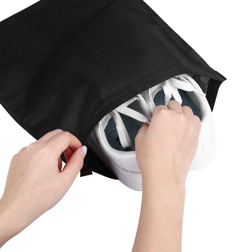 5 PCS Travel Carry Sack Portable Protector Container Drawstring Shoes Bag Storage Pouch