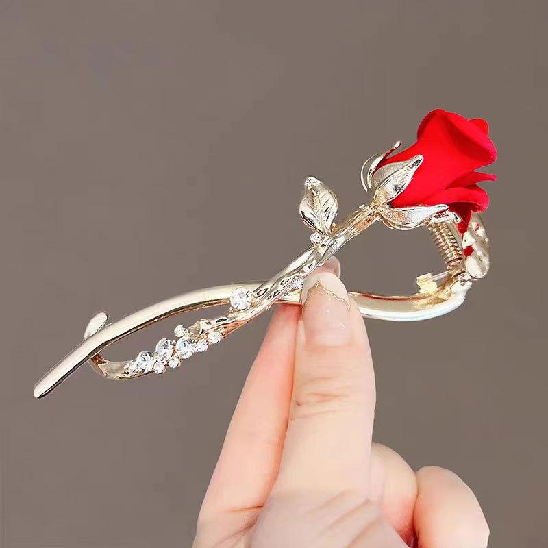 Vintage Pearl Butterfly Hairpin Exquisite Hair Flower Clips for Women Hair Accessories