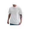 Swoosh Dri-Fit Удобная Повседневная Простая Универсальная Футболка с Коротким Рукавом Мужская Белый DV9832-133