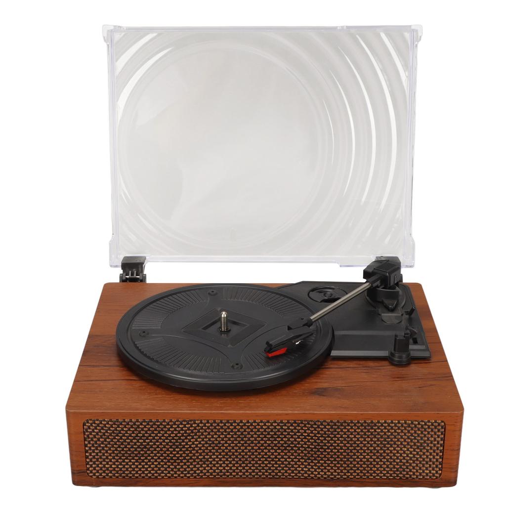 Ретро проигрыватель пластинок Портативный Bluetooth проигрыватель пластинок со встроенными динамиками 100‑240 В Великобритания