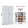 Heavy-Duty Metal Tool Storage Cabinet for Workshop and Garage.