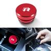 1PC Aluminum Dustproof Plugs Car Cigarette Lighter Plug For Volkswagen VW Rline R Line Touareg Badge POLO Jetta Golf GTI Passat zr8