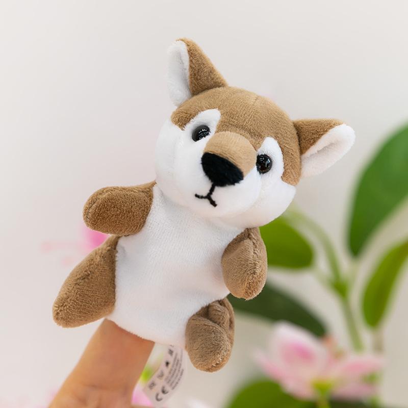 Лесное животное Пальчиковая кукла Панда Плюшевая игрушка Дети Океан Акула Кукла