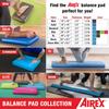 AIREX Balance Pad 60mm Charcoal Training Mat XL, Thick, Gray,
