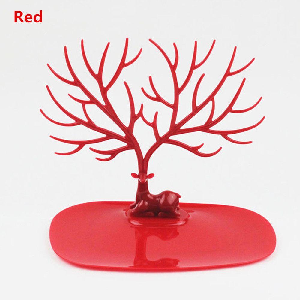 Креативные серьги, подвеска, олень, ювелирные изделия, подставка для хранения, ожерелье, органайзер для браслетов