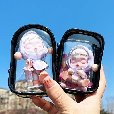 ПВХ Прозрачный Плюшевые Куклы Мешочек для Хранения Брелок Сумка Мешочек для Хранения Мистери Бокс Органайзер Коробка Сумка для Кукол Утолщенный Брелок Кошелек