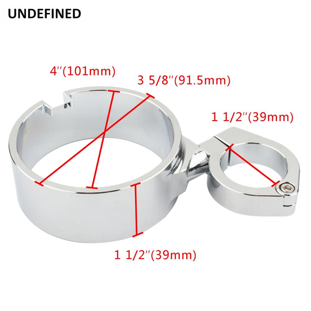 Кронштейн спидометра мотоцикла, боковое крепление, кольцо спидометра, 39 мм, зажим для перемещения для Harley Sportster 883 1200 XL 93-2015 Dyna