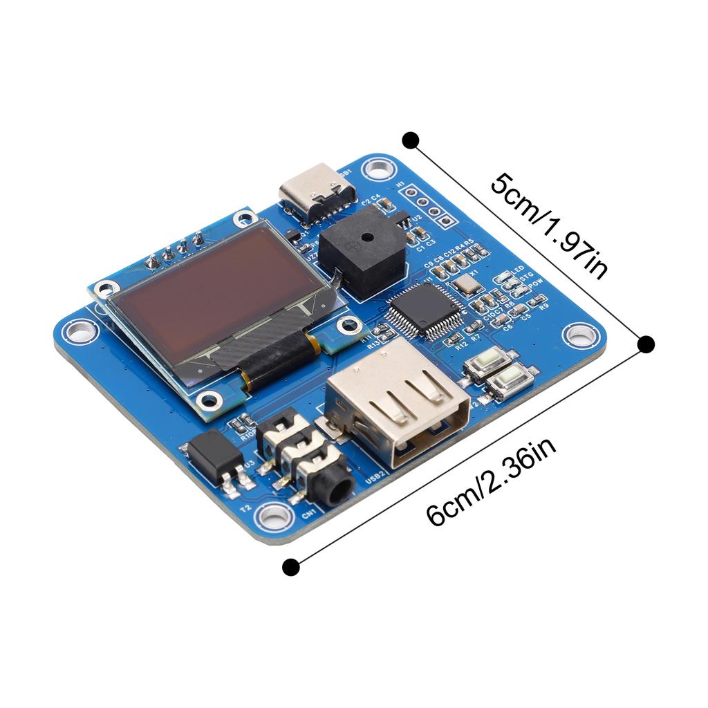 Клавиатура для тренировки CW с OLED-дисплеем и USB-интерфейсом, Морзянка-манипулятор для тренировок