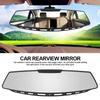 12" Car Rearview Mirrors Universal Interior Clip On Panoramic Rear View Mirror Wide Angle Rear View Mirror Convex Clear Surface