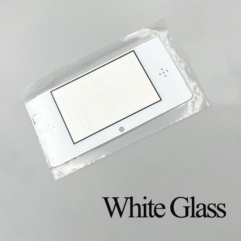 1PCS Top Screen Glass/Plastic Lens with Strong Adhesive Replacement Front LCD Cover For Retro Handheld Game Console