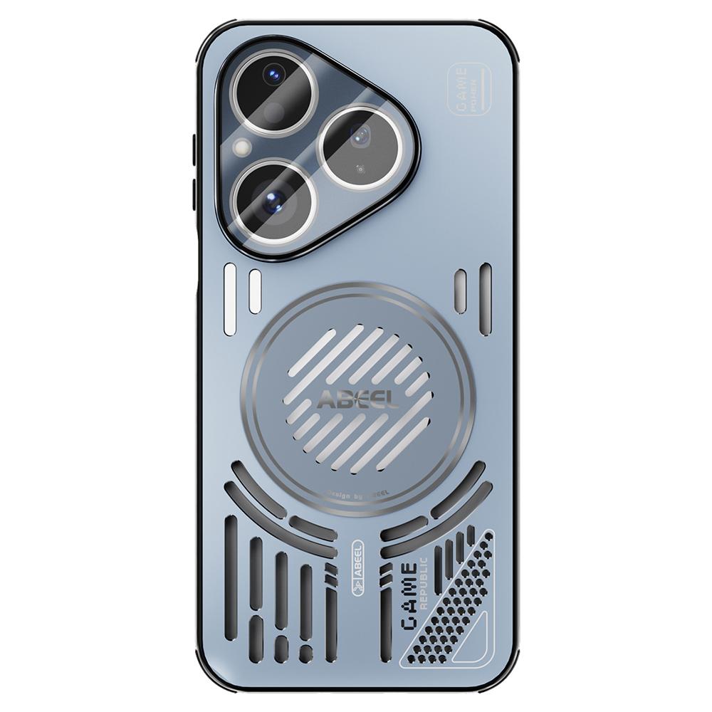 ABEEL For Huawei Pura 80 Magnetic Case Aluminium Alloy+PC+TPU Hollow Heat Dissipation Phone Cover