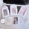Милый альбом-папка для фотокарточек 3 дюйма, PP, Сладкий мини-фотоальбом, 32 кармана, Держатель для фотокарточек K-pop