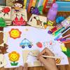 20pcs Kids Drawing Toys Wooden DIY Painting Template Stencils Learning Educational Toys for Children Gift4.7More Than 7000 Purchases