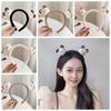 Korean Style Cartoon Plush Headband Non-slip Plush Hairband Fashion Bear Plush Headband  Girl