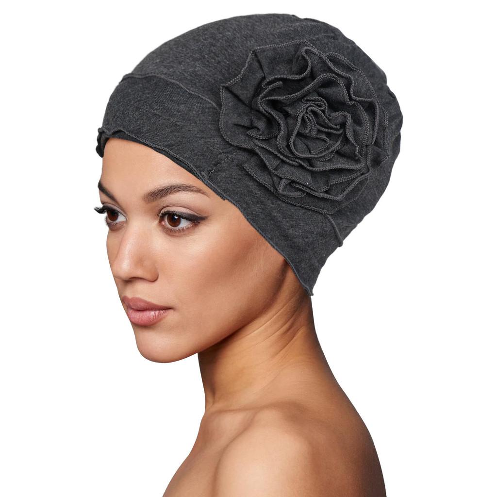 Turban Womens Floral Stretch Care Hat For Summer And Winter Fashion Accessories